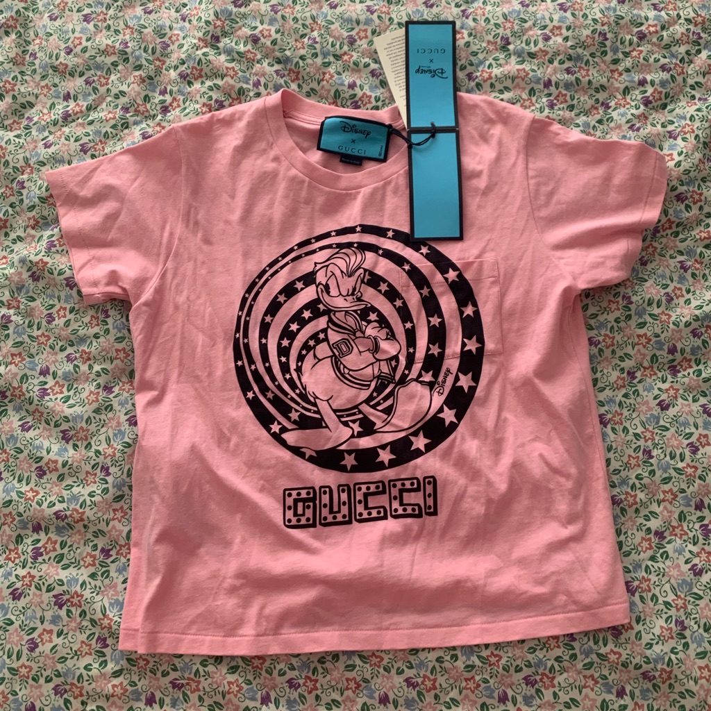 New Gucci X Disney Donald Duck T-Shirt